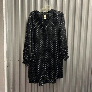 H&M Polka Dot Tunic / Dress Sz 14